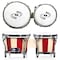 Pyle Pyle Hand Crafted Bongo Drums, 6.5 & 7.5 Inch, Pair, Wooden Construction, PBND10 PBND10 - alternate 9